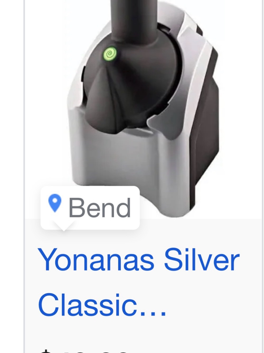 Yonanas frozen desert maker - Picture 7 of 7